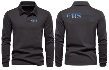 CHARLESTON AIRPORT LONG SLEEVE POLO
